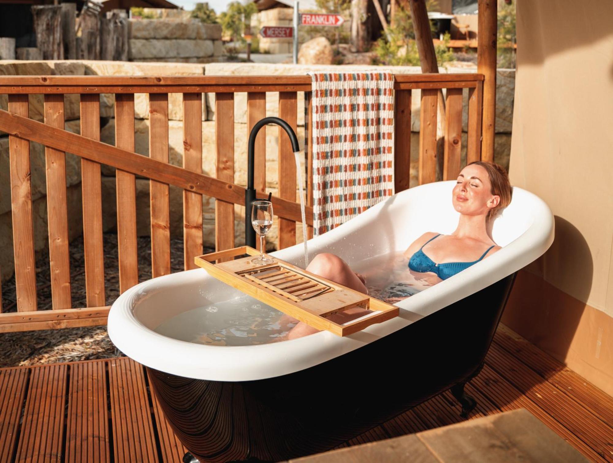 فندق Glamping 148 Tasmania سانت هيلينز المظهر الخارجي الصورة