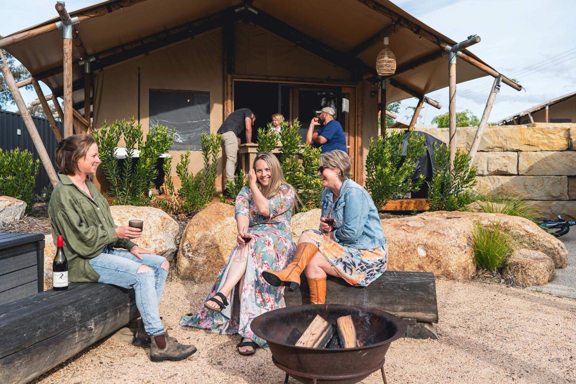 فندق Glamping 148 Tasmania سانت هيلينز المظهر الخارجي الصورة